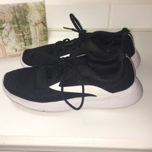Black sneakers